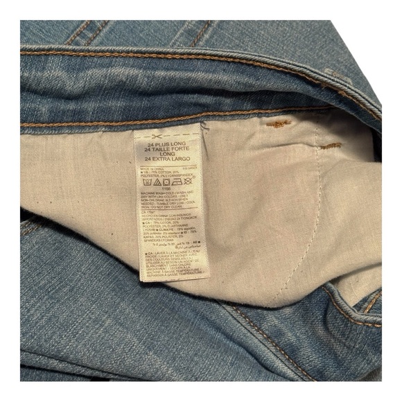 Old Navy Super Skinny Fit High Waist Jeans - Size 24 Plus Long - Picture 8 of 9